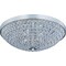 Maxim Lighting Glimmer 4-Light 15" Wide Plated Silver Flush Mount Light 39871BCPS - alternate 1